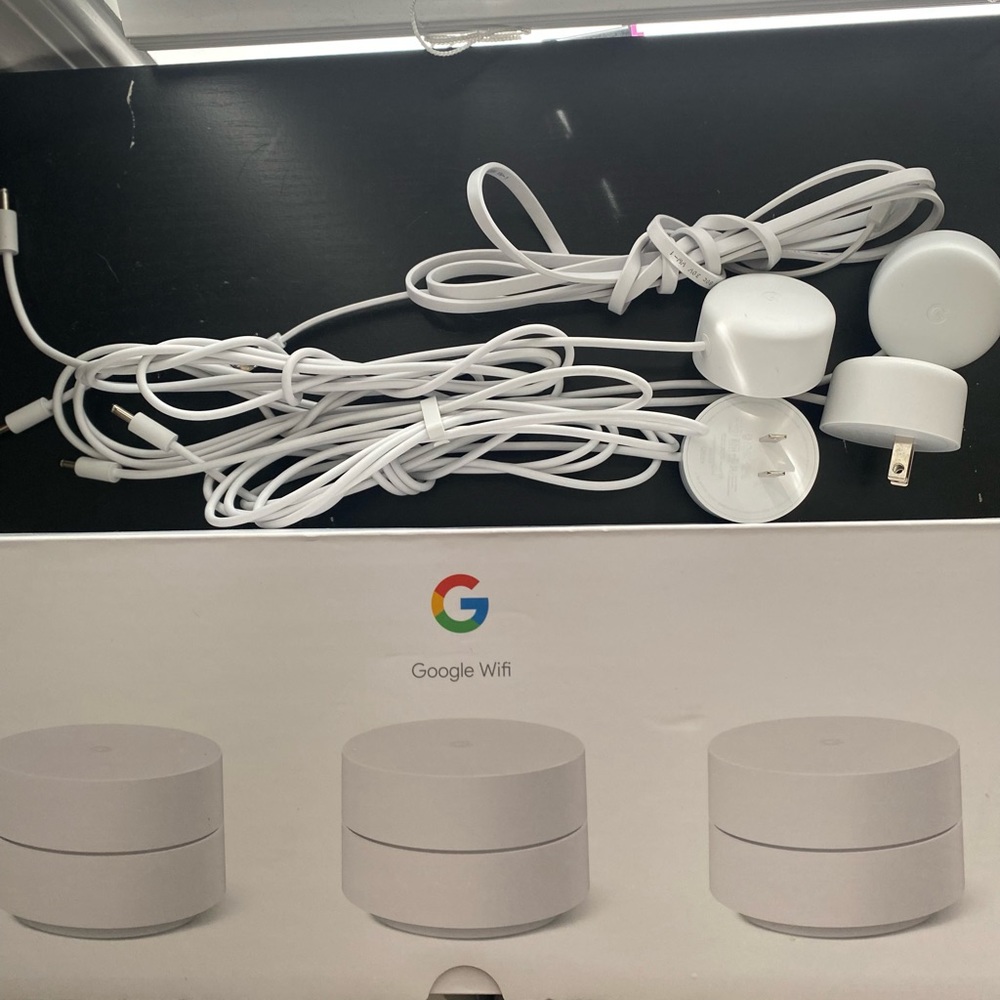 Google router mesh 3 pack plus 1 point